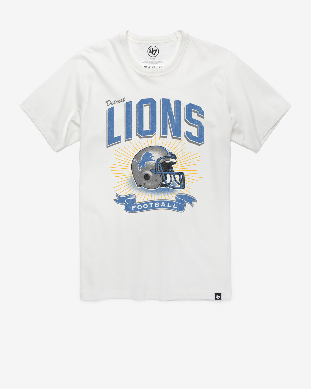 DETROIT LIONS HISTORIC PRIME PLAY '47 FRANKLIN TEE