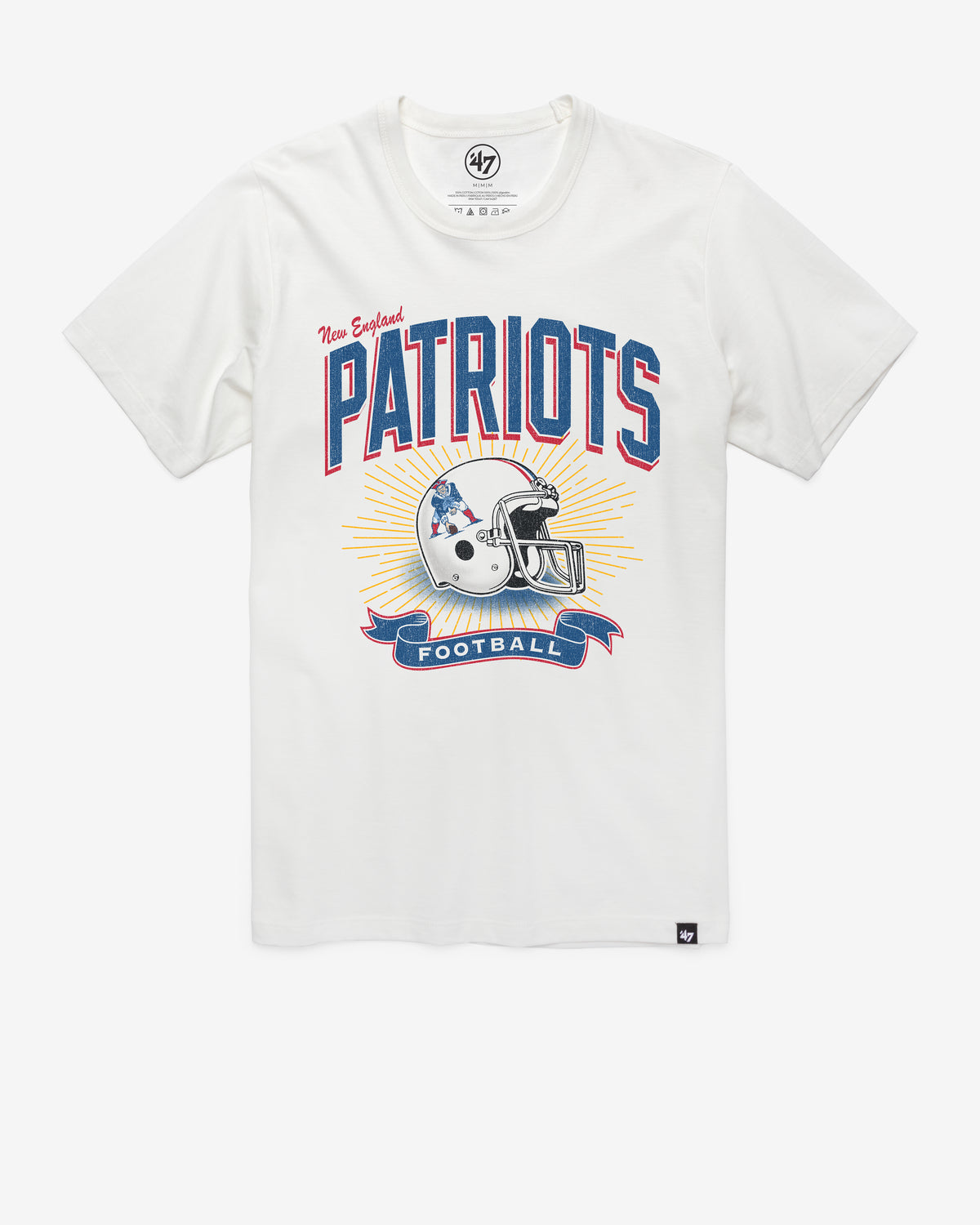 NEW ENGLAND PATRIOTS HISTORIC PRIME PLAY '47 FRANKLIN TEE