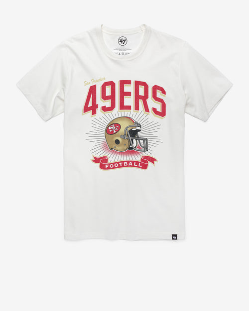 SAN FRANCISCO 49ERS HISTORIC PRIME '47 PLAY FRANKLIN TEE