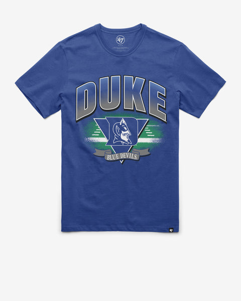 DUKE BLUE DEVILS ARENA FADE '47 FRANKLIN TEE