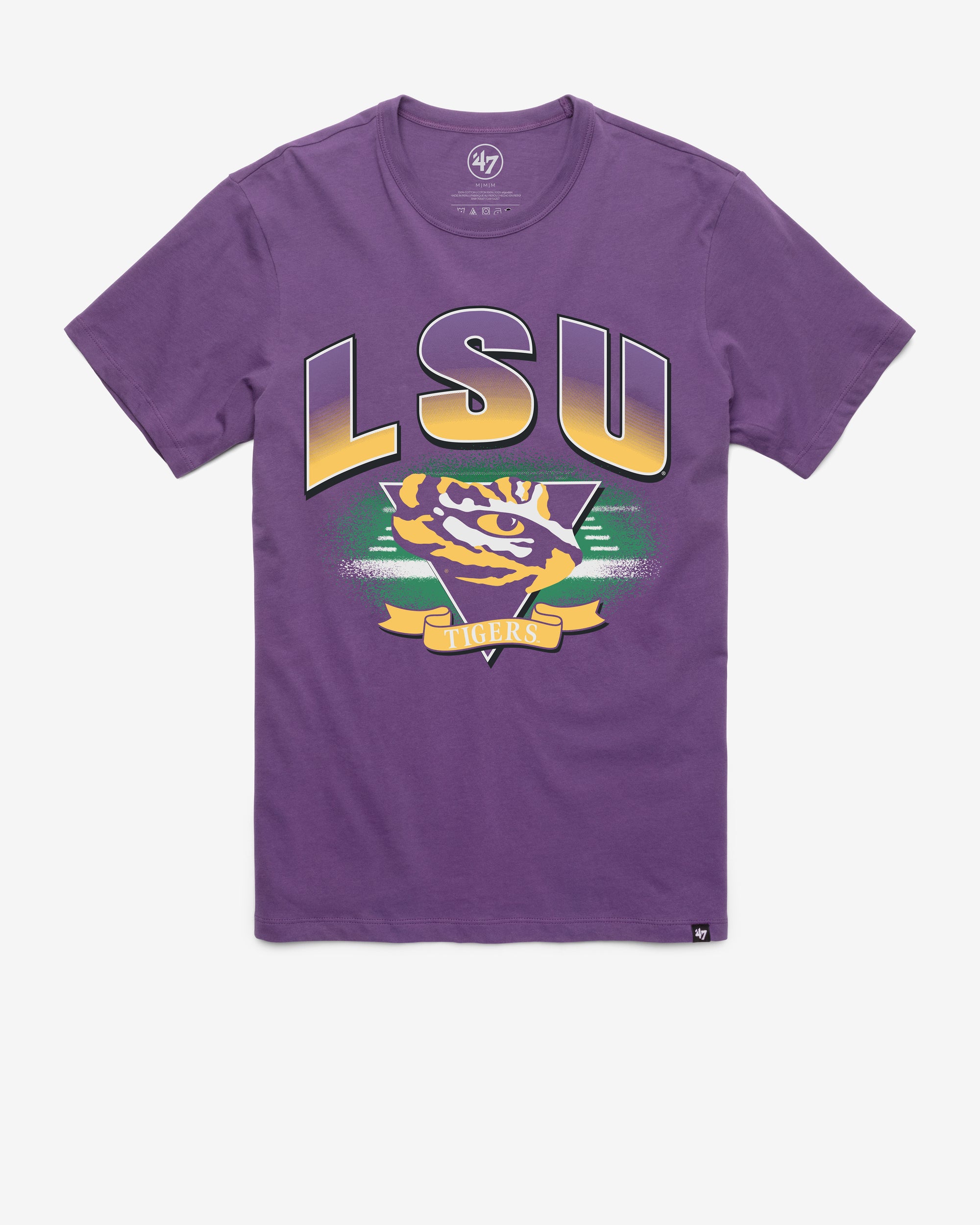 LOUISIANA STATE TIGERS LSU ARENA FADE '47 FRANKLIN TEE