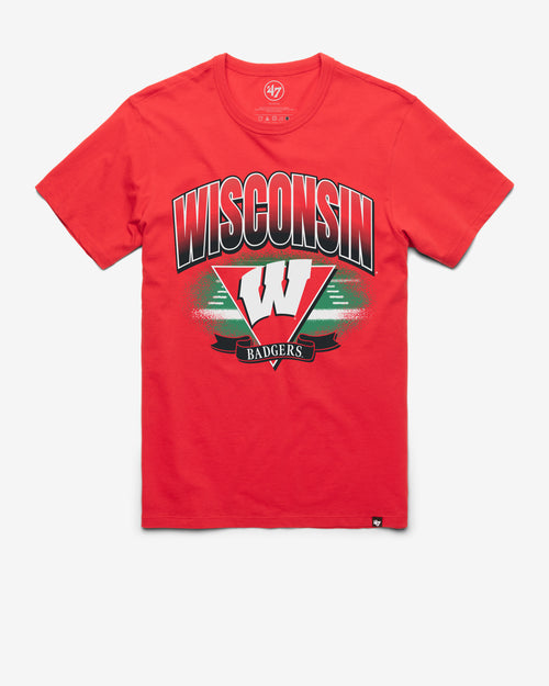 WISCONSIN BADGERS ARENA FADE '47 FRANKLIN TEE