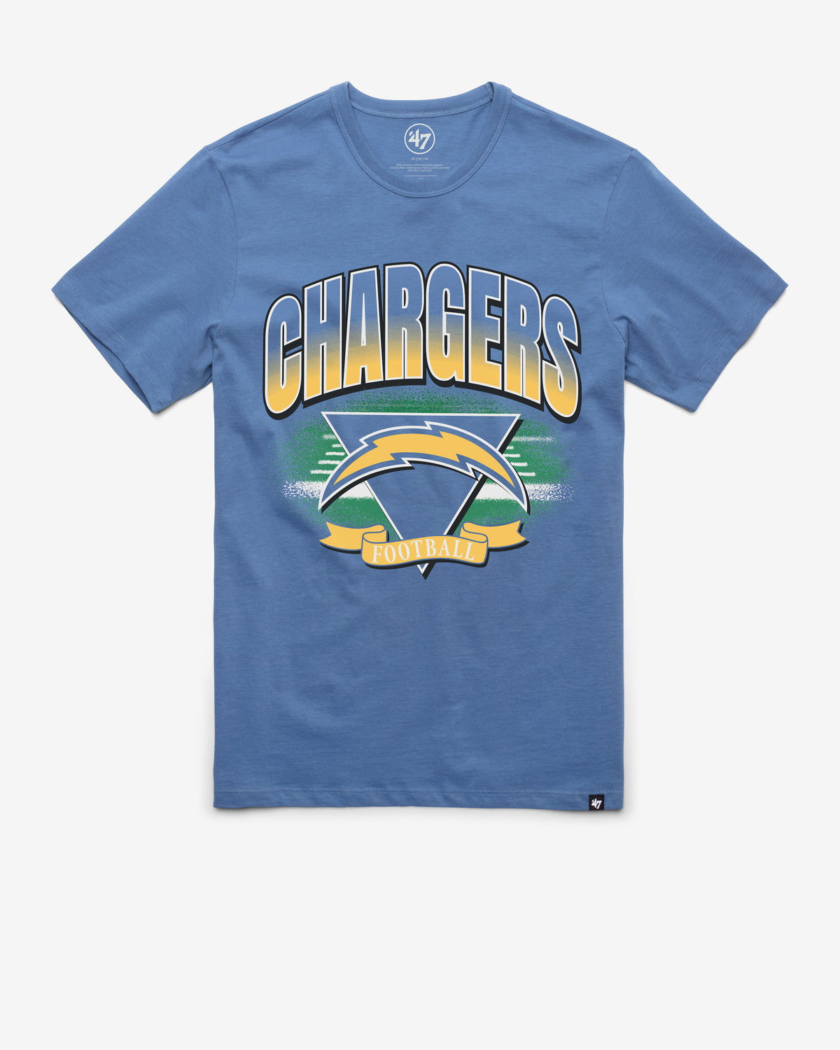 LOS ANGELES CHARGERS ARENA FADE '47 FRANKLIN TEE