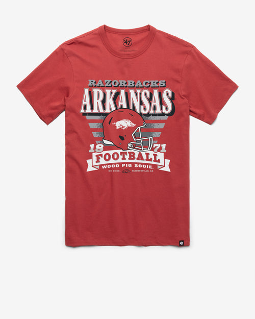 ARKANSAS RAZORBACKS STRIPE SPLASH '47 FRANKLIN TEE