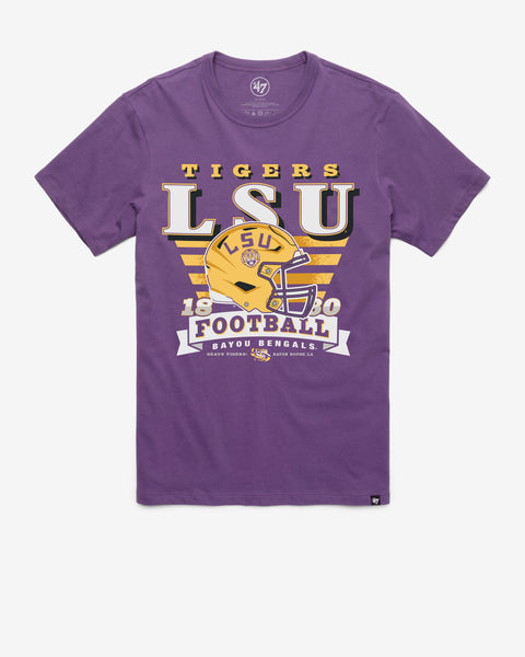 LOUISIANA STATE TIGERS LSU STRIPE SPLASH '47 FRANKLIN TEE