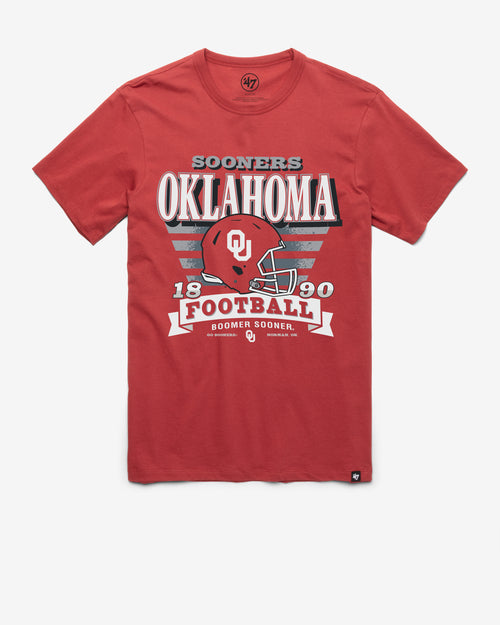 OKLAHOMA SOONERS STRIPE SPLASH '47 FRANKLIN TEE