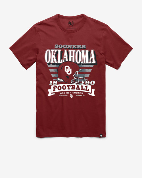 OKLAHOMA SOONERS STRIPE SPLASH '47 FRANKLIN TEE