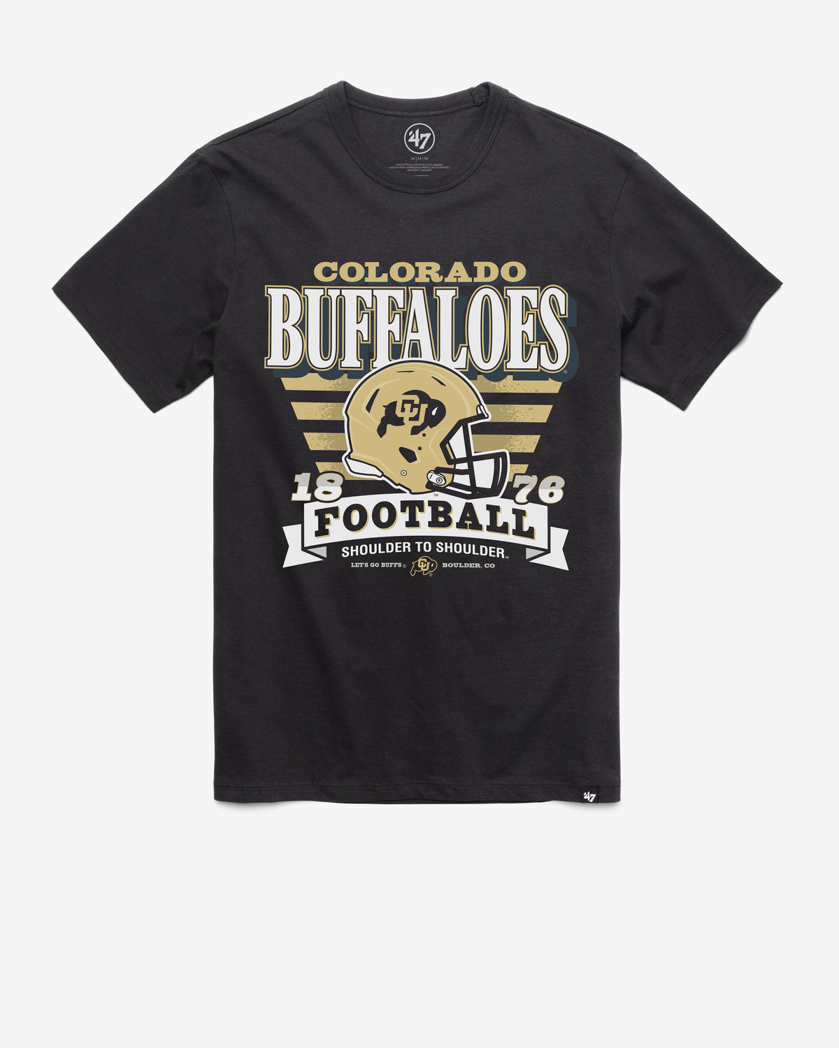 COLORADO BUFFALOES STRIPE SPLASH '47 FRANKLIN TEE