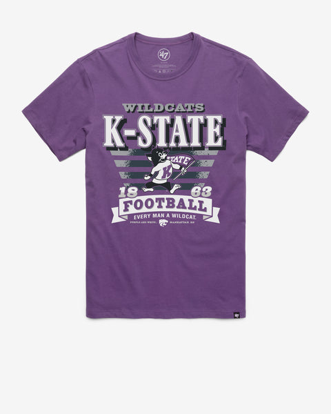 KANSAS STATE WILDCATS STRIPE SPLASH '47 FRANKLIN TEE