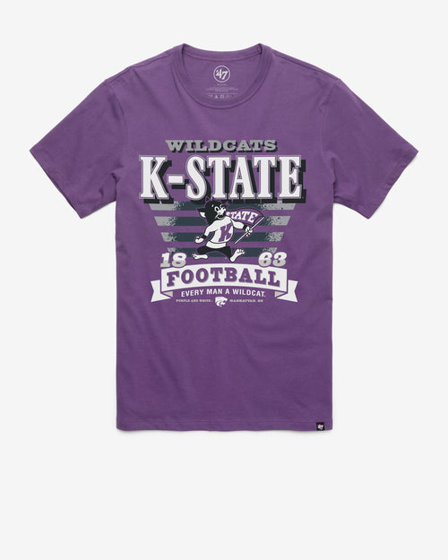 KANSAS STATE WILDCATS STRIPE SPLASH '47 FRANKLIN TEE