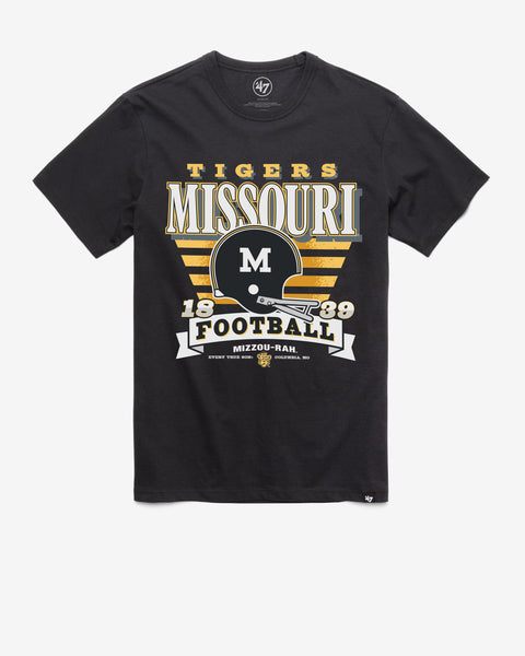MISSOURI TIGERS VINTAGE STRIPE SPLASH '47 FRANKLIN TEE