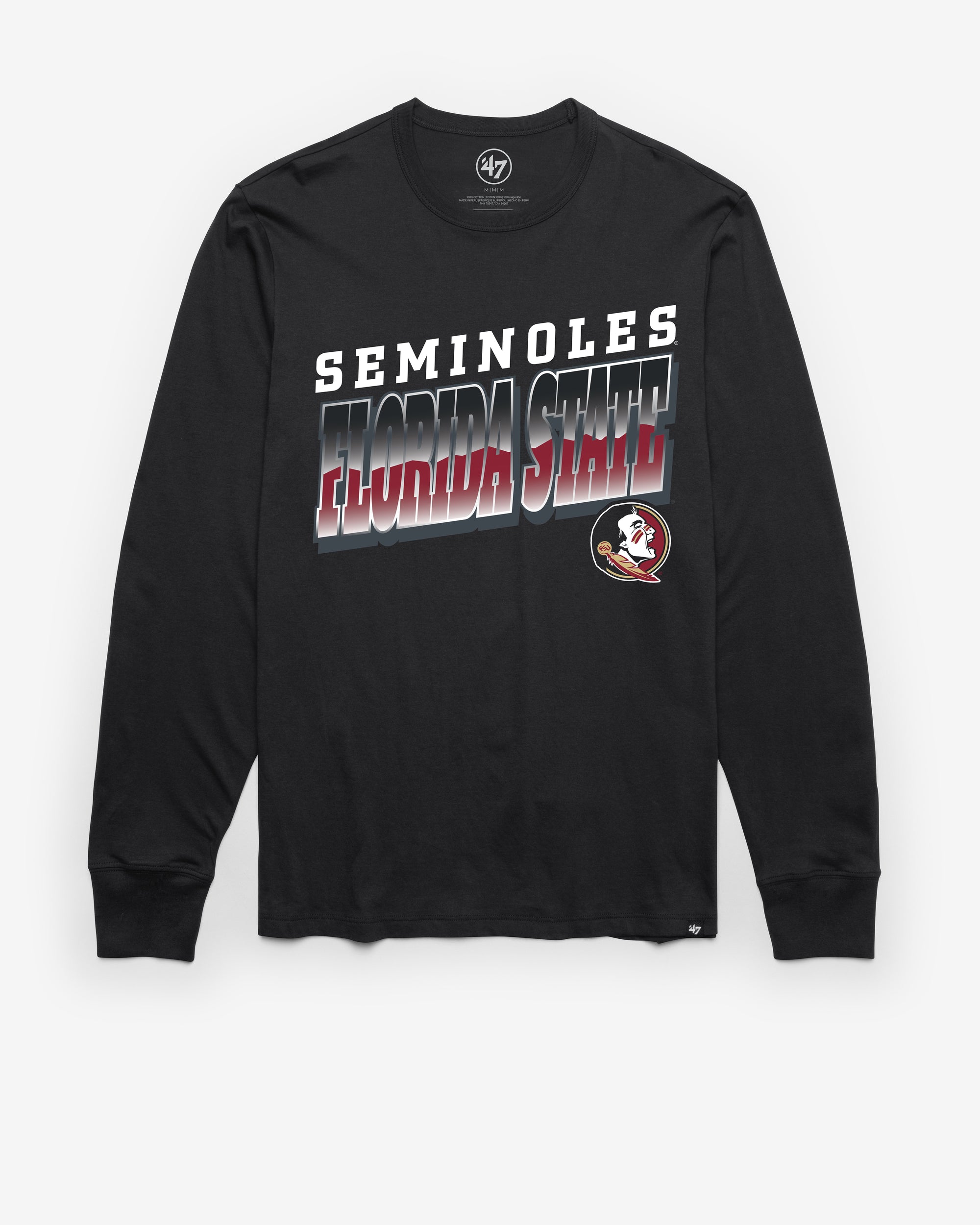 FLORIDA STATE SEMINOLES POLISHED '47 FRANKLIN LONG SLEEVE TEE