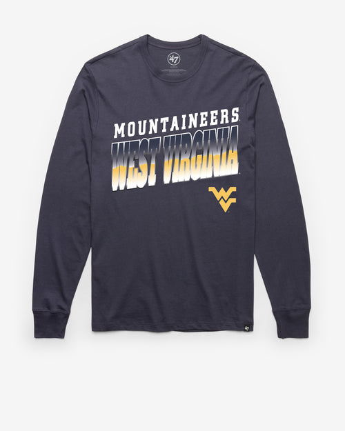 WEST VIRGINIA MOUNTAINEERS POLISHED '47 FRANKLIN LONG SLEEVE TEE