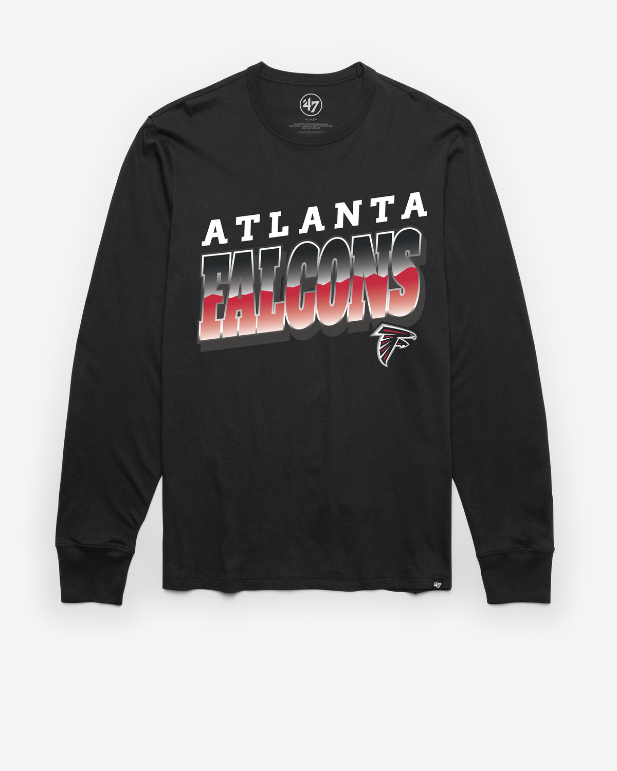 ATLANTA FALCONS POLISHED '47 FRANKLIN LONG SLEEVE TEE