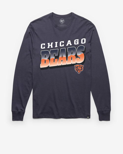 CHICAGO BEARS POLISHED '47 FRANKLIN LONG SLEEVE TEE