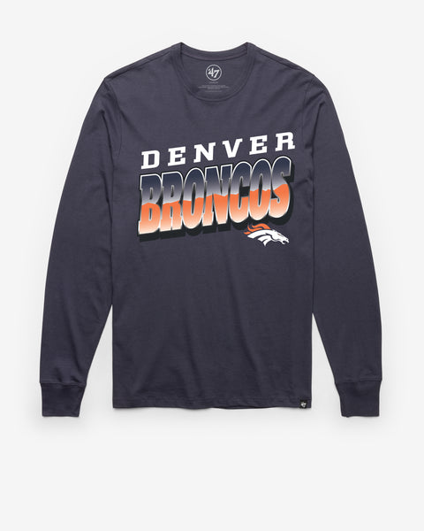 DENVER BRONCOS POLISHED '47 FRANKLIN LONG SLEEVE TEE