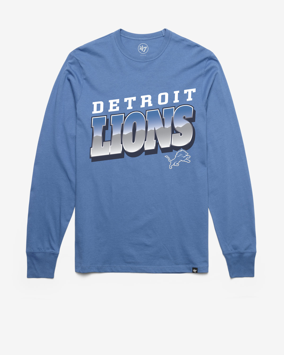 DETROIT LIONS POLISHED '47 FRANKLIN LONG SLEEVE TEE
