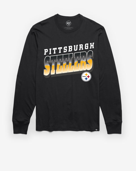 PITTSBURGH STEELERS POLISHED '47 FRANKLIN LONG SLEEVE TEE