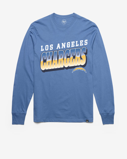 LOS ANGELES CHARGERS POLISHED '47 FRANKLIN LONG SLEEVE TEE