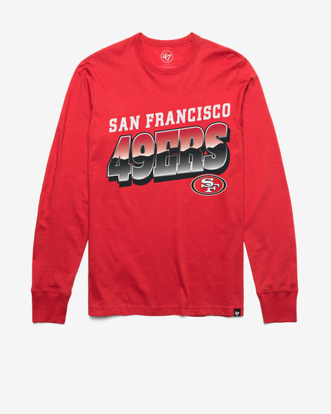 SAN FRANCISCO 49ERS POLISHED '47 FRANKLIN LONG SLEEVE TEE