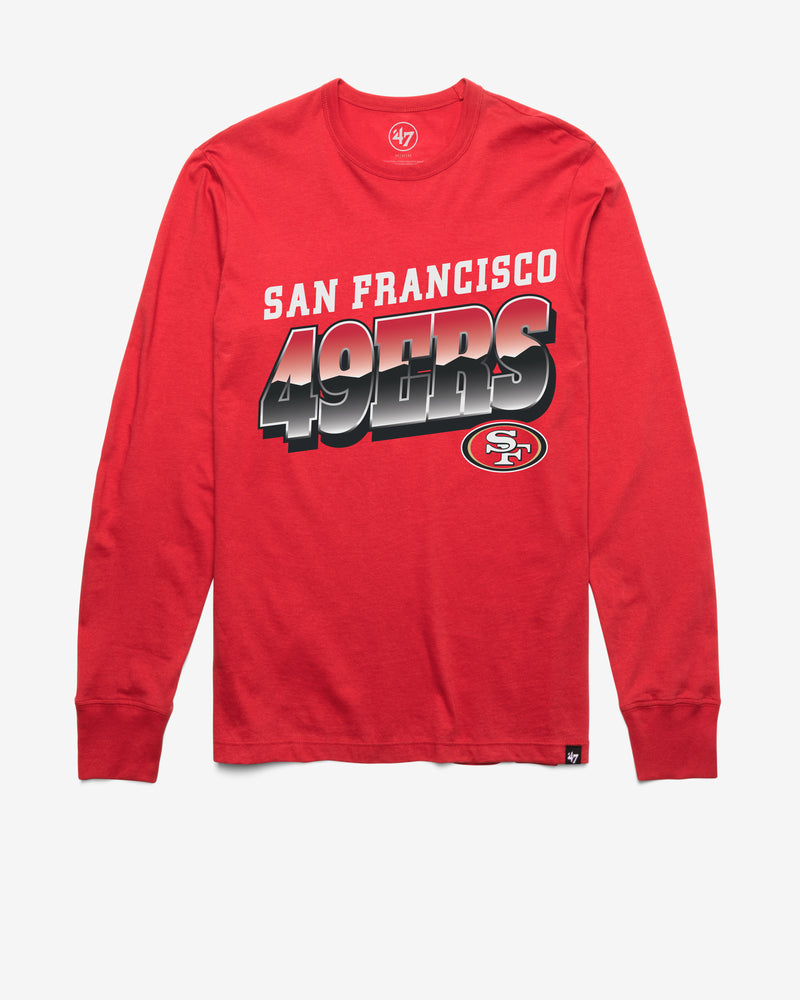 SAN FRANCISCO 49ERS POLISHED '47 FRANKLIN LONG SLEEVE TEE