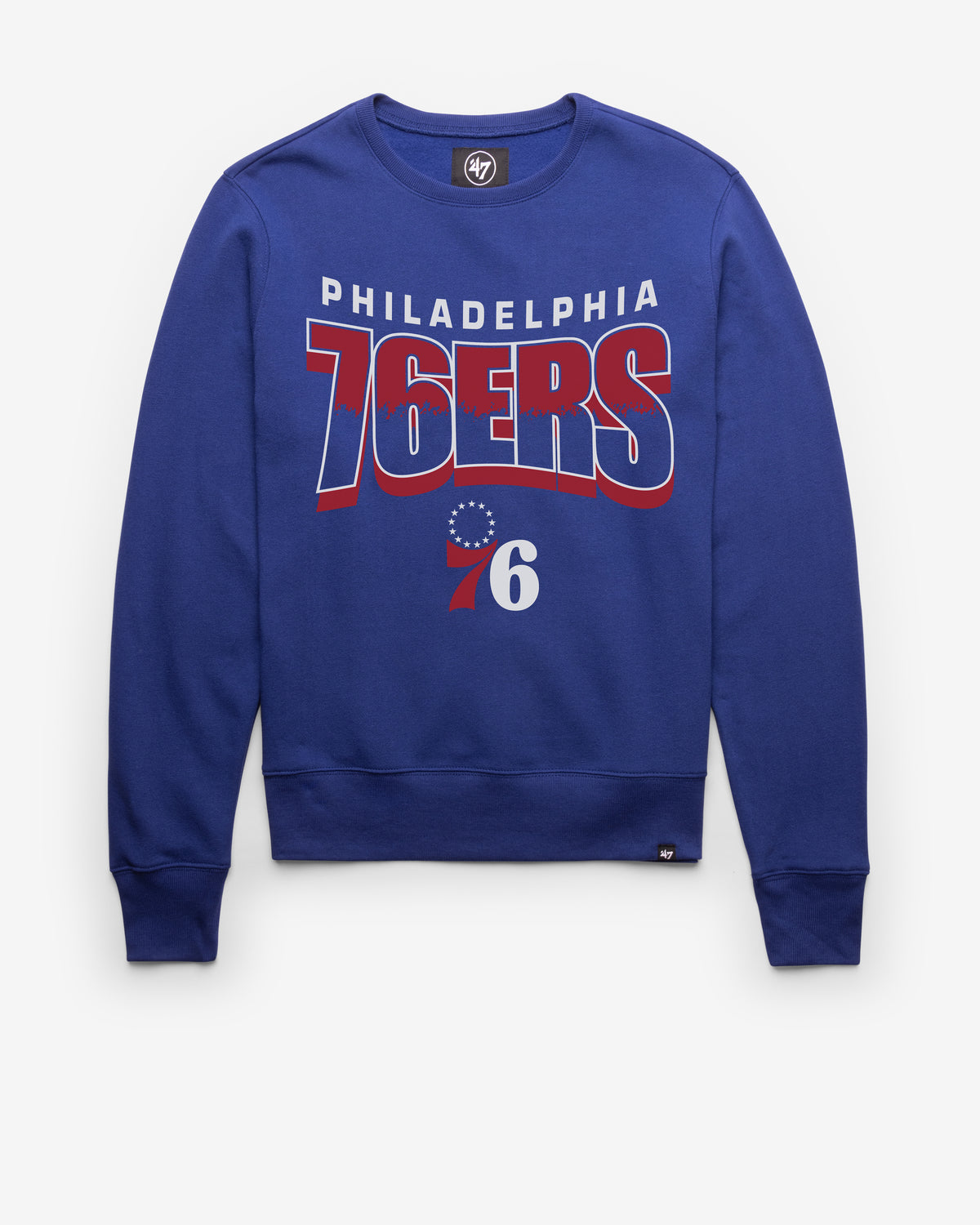 PHILADELPHIA 76ERS BRUSH BY '47 HEADLINE CREW