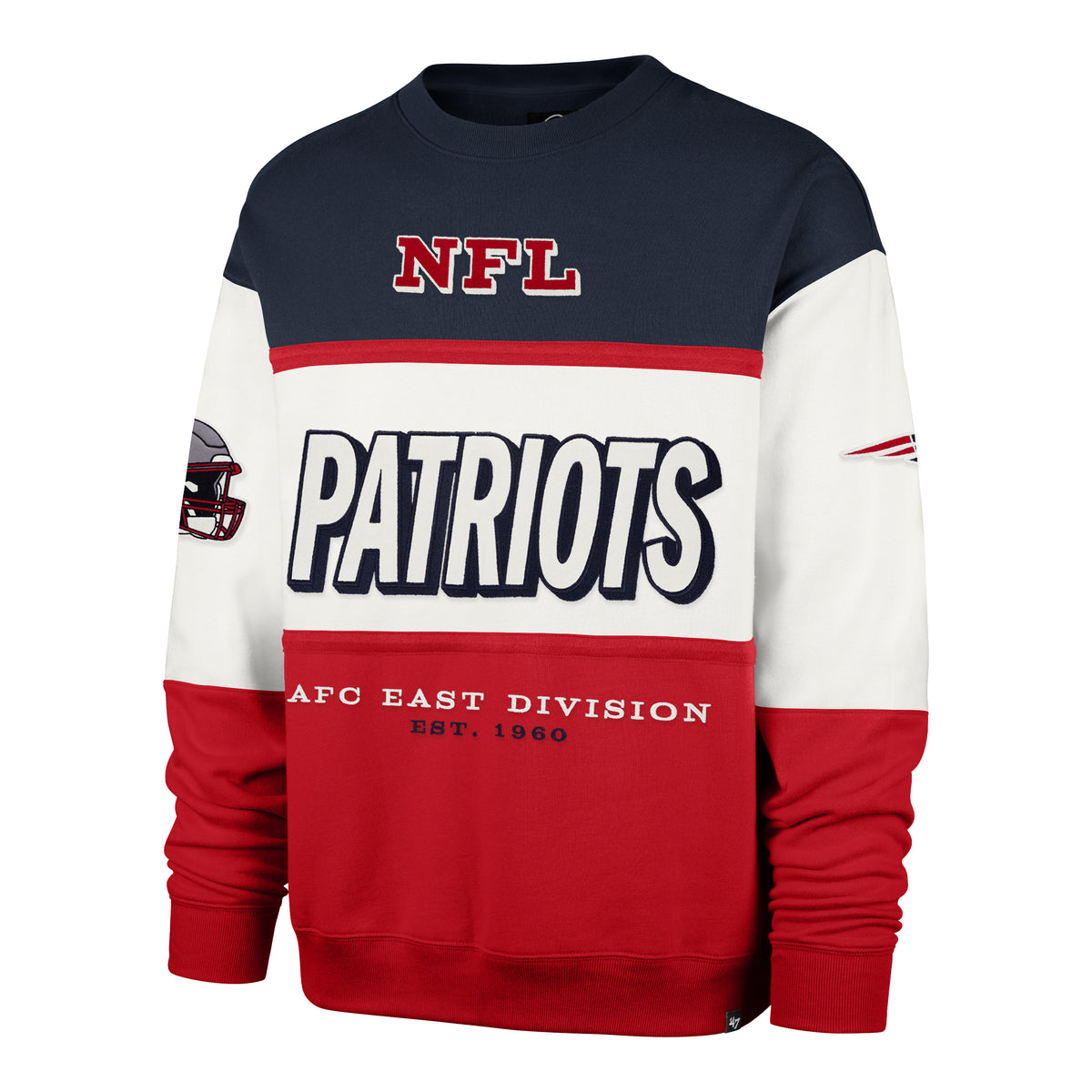 NEW ENGLAND PATRIOTS BREEZE BY '47 MAXIMALIST CREW
