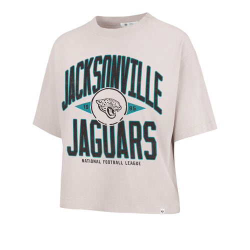 JACKSONVILLE JAGUARS WINDTHROW '47 RAVINE CROP TEE WOMENS