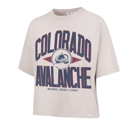 COLORADO AVALANCHE WINDTHROW '47 RAVINE CROP TEE WOMENS
