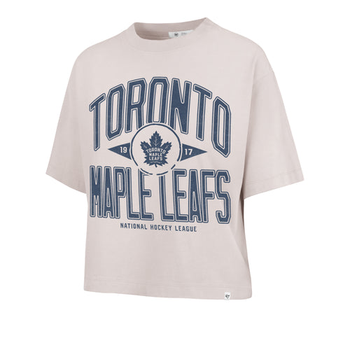 TORONTO MAPLE LEAFS WINDTHROW '47 RAVINE CROP TEE WOMENS