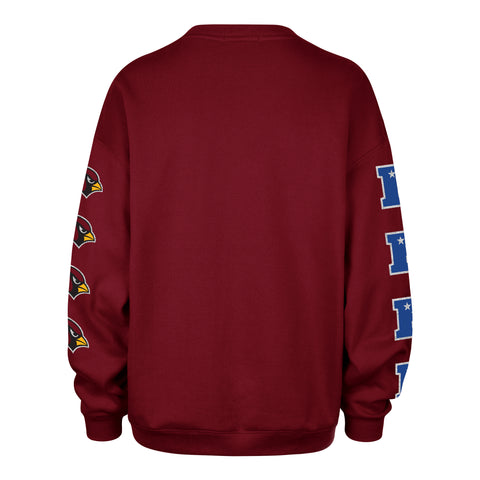 ARIZONA CARDINALS GO BIG '47 OVERSIZED CREW WOMENS