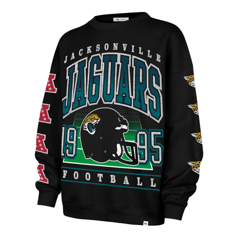 JACKSONVILLE JAGUARS GO BIG '47 OVERSIZED CREW WOMENS