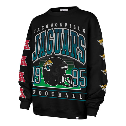 JACKSONVILLE JAGUARS GO BIG '47 OVERSIZED CREW WOMENS