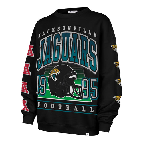 JACKSONVILLE JAGUARS GO BIG '47 OVERSIZED CREW WOMENS