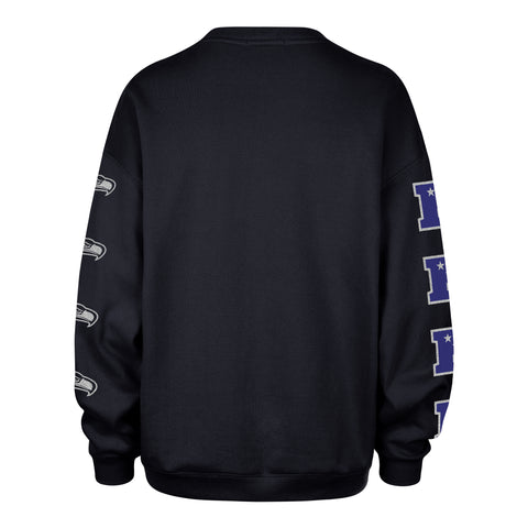 SEATTLE SEAHAWKS GO BIG '47 OVERSIZED CREW WOMENS