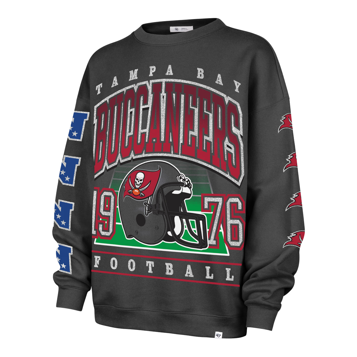 TAMPA BAY BUCCANEERS GO BIG '47 OVERSIZED CREW WOMENS