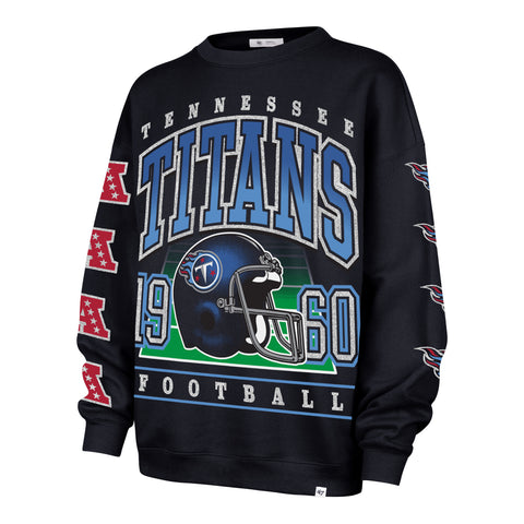 TENNESSEE TITANS GO BIG '47 OVERSIZED CREW WOMENS