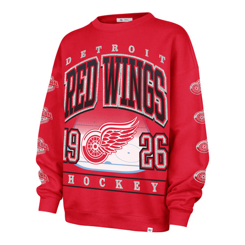 DETROIT RED WINGS GO BIG '47 OVERSIZED CREW WOMENS