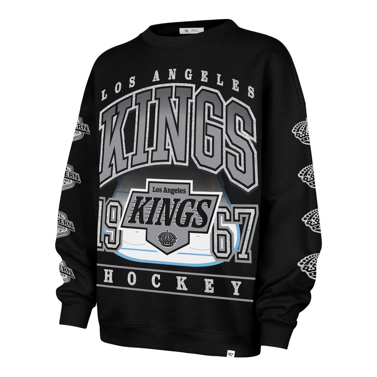 LOS ANGELES KINGS GO BIG '47 OVERSIZED CREW WOMENS