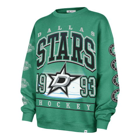 DALLAS STARS GO BIG '47 OVERSIZED CREW WOMENS