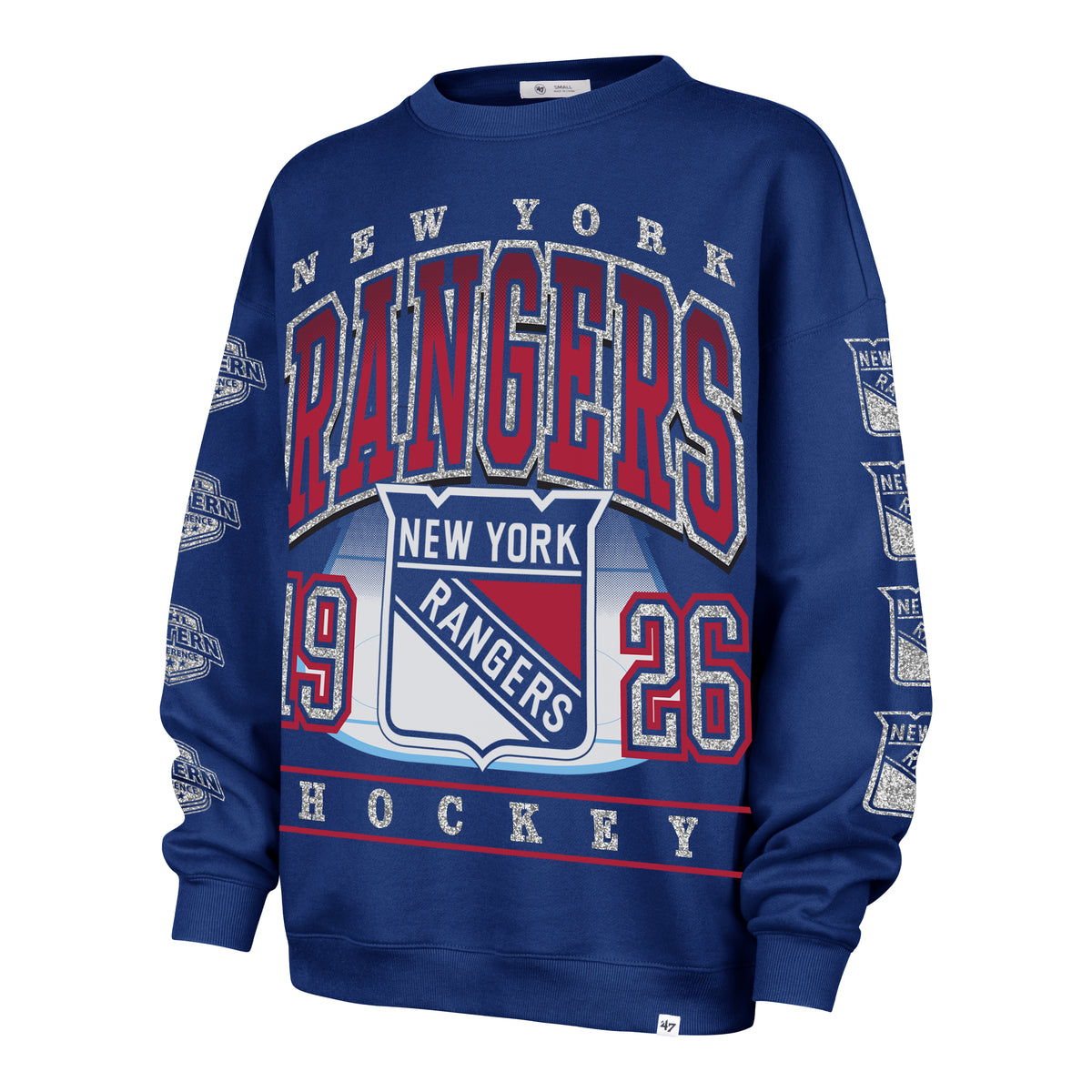 NEW YORK RANGERS GO BIG '47 OVERSIZED CREW WOMENS