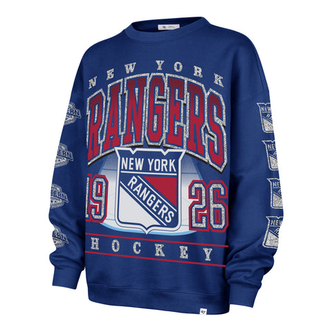 NEW YORK RANGERS GO BIG '47 OVERSIZED CREW WOMENS