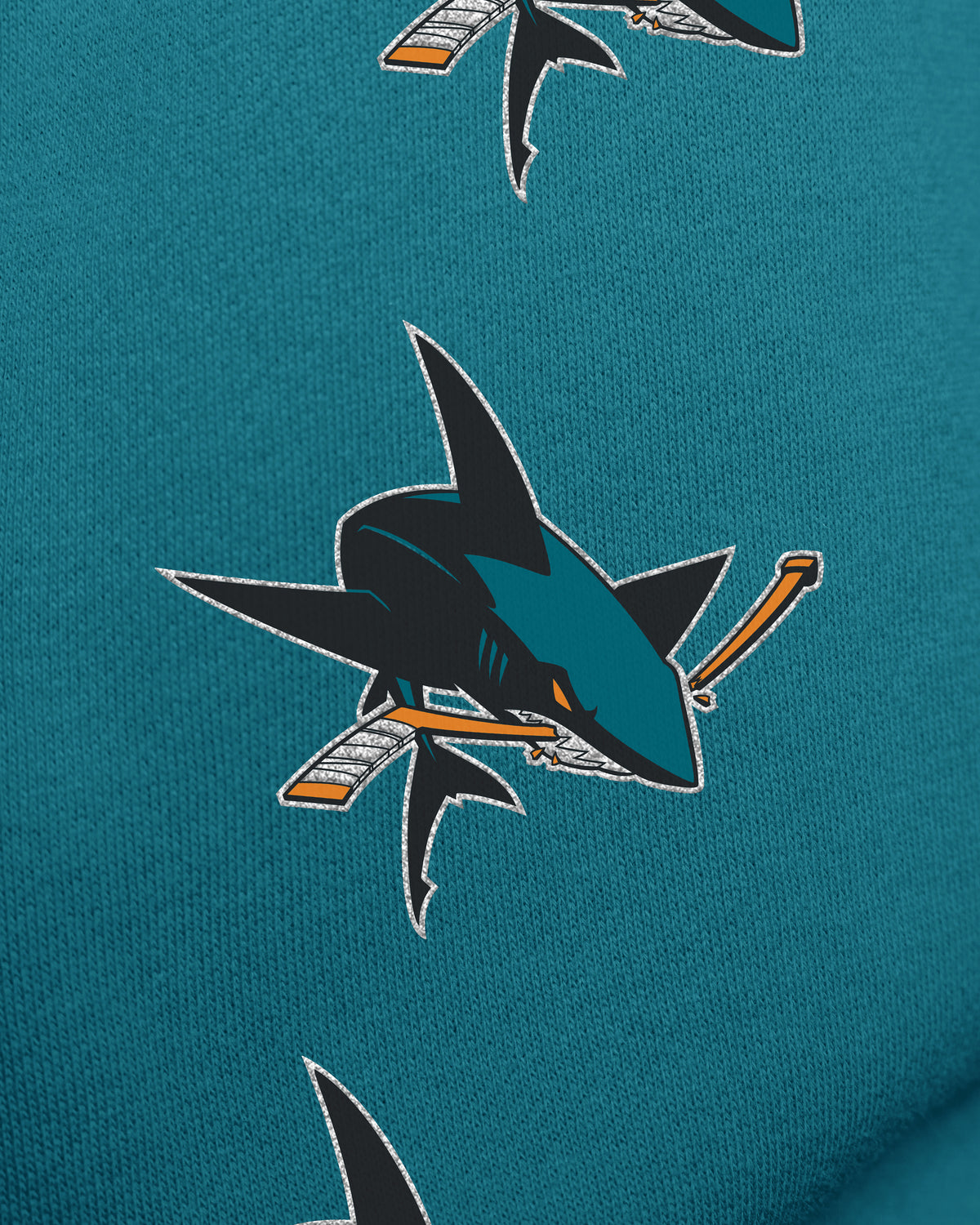 SAN JOSE SHARKS GO BIG '47 OVERSIZED CREW WOMENS