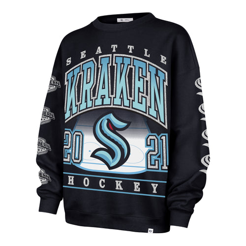 SEATTLE KRAKEN GO BIG '47 OVERSIZED CREW WOMENS