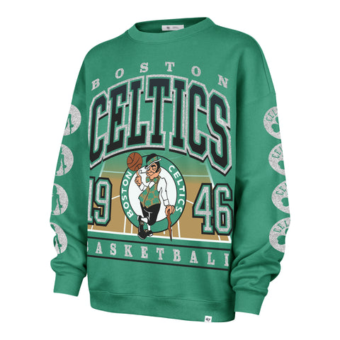 BOSTON CELTICS GO BIG '47 OVERSIZED CREW WOMENS