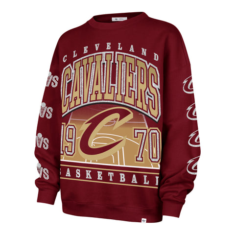 CLEVELAND CAVALIERS GO BIG '47 OVERSIZED CREW WOMENS