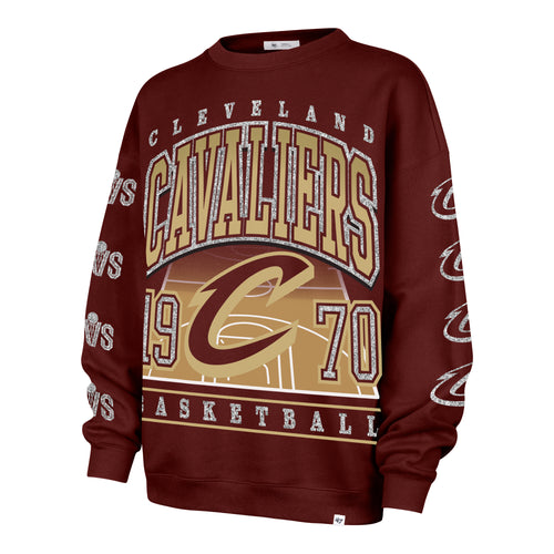 CLEVELAND CAVALIERS GO BIG '47 OVERSIZED CREW WOMENS