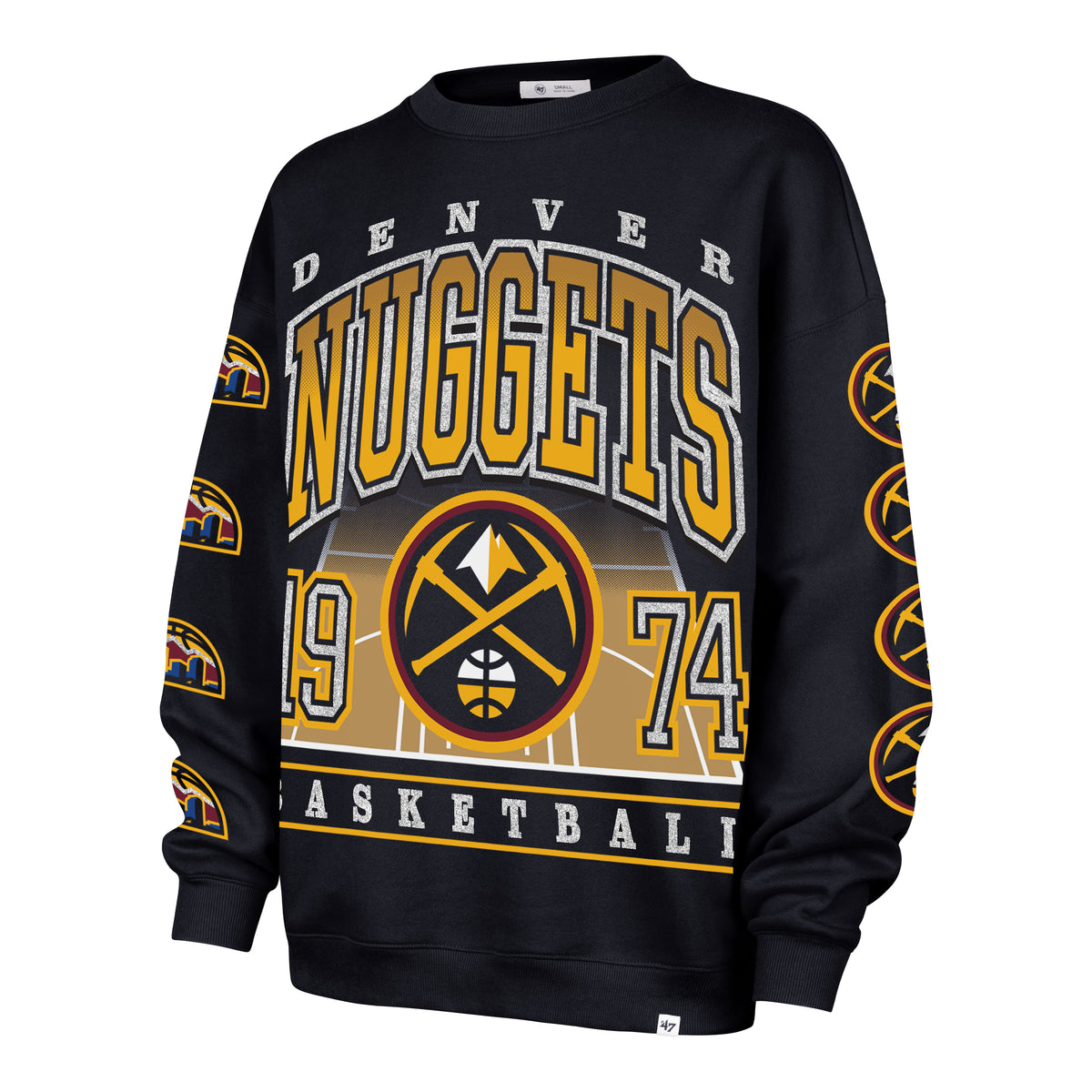 DENVER NUGGETS GO BIG '47 OVERSIZED CREW WOMENS