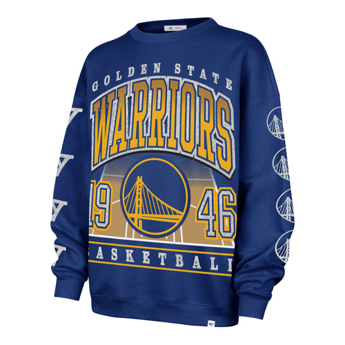 GOLDEN STATE WARRIORS GO BIG '47 OVERSIZED CREW WOMENS