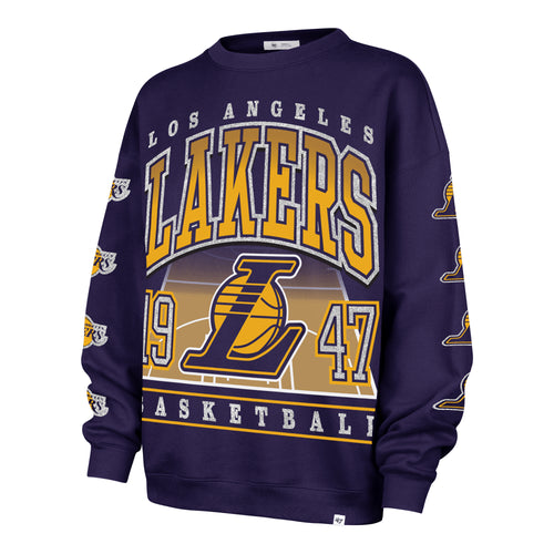 LOS ANGELES LAKERS GO BIG '47 OVERSIZED CREW WOMENS